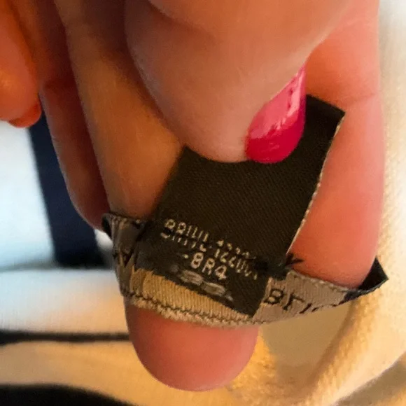 Banana Republic Women's Striped Tunic Black Ivory Size Small - Picture 9 of 10